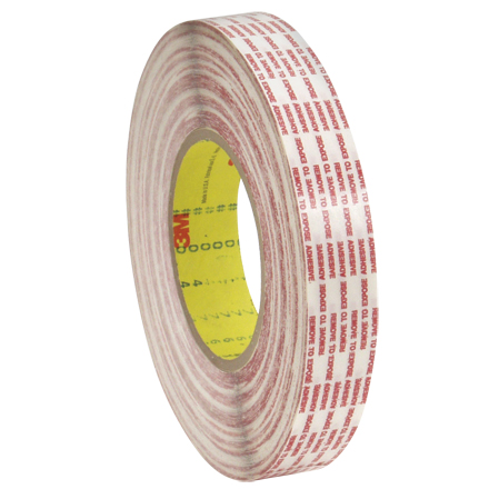 3/4" x 540 yds. 3M<span class='tm'>™</span> 476XL Double Sided Extended Liner Tape