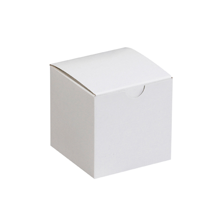 3 x 3 x 3" White Gift Boxes